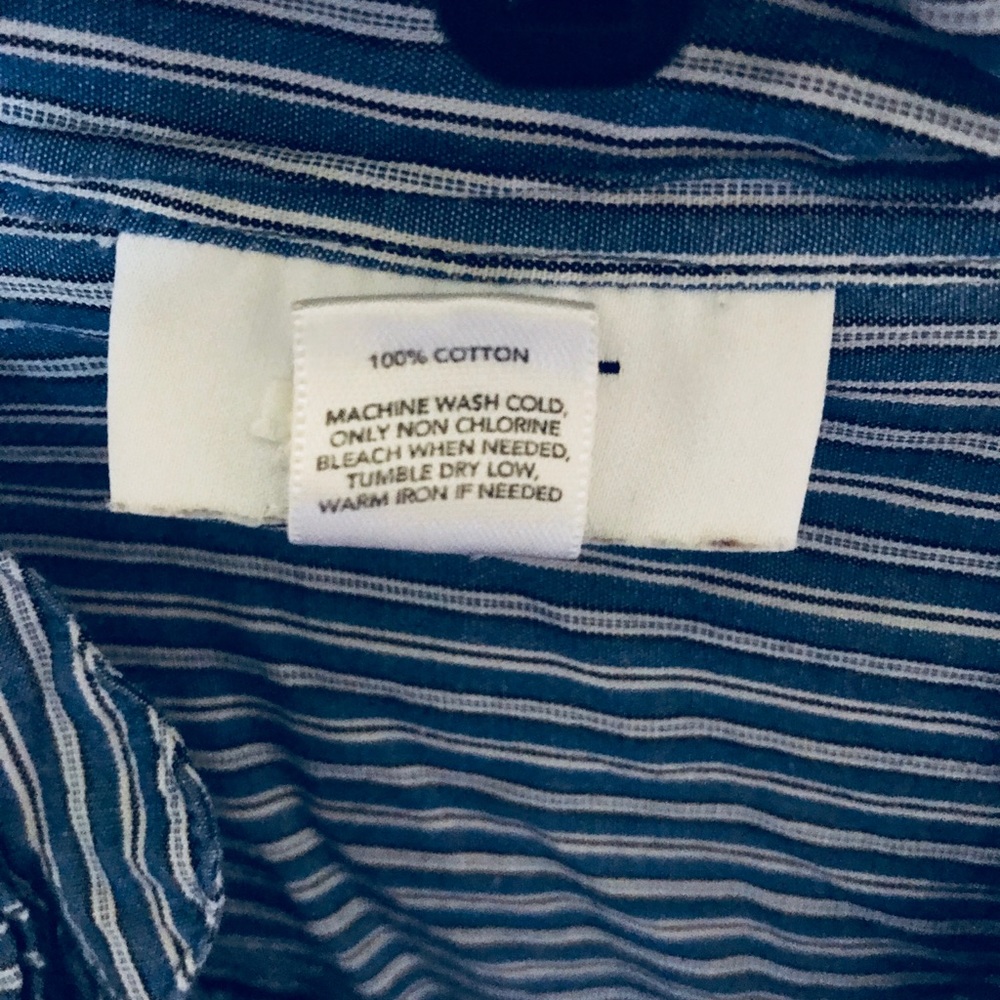*5 for $25*Ann Taylor Loft tie back blouse - Picture 4 of 4